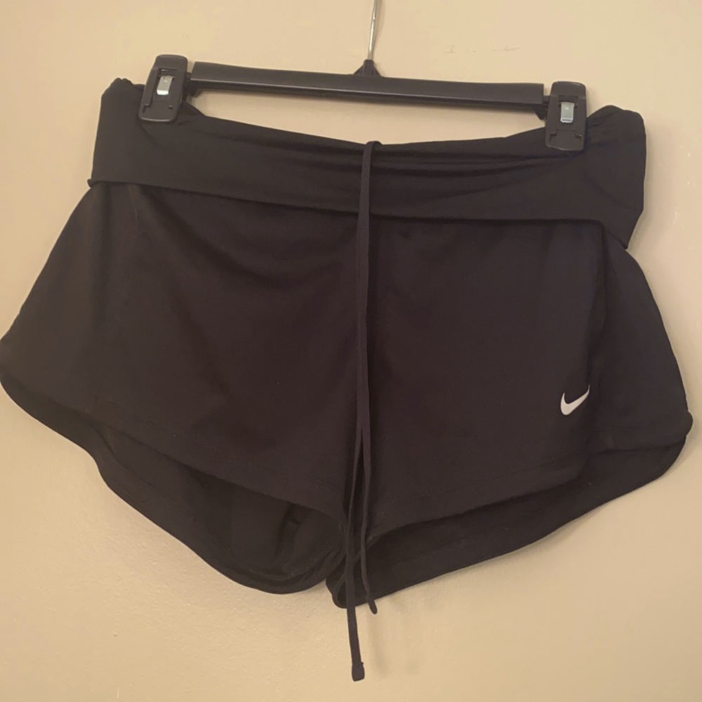 Nike drawstring top fold shorts
